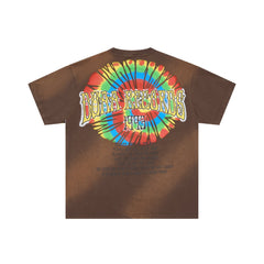DUAA Records 1993 Tie‑Dye Music Double‑Sided Graphic Tee