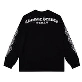 CHROME-HEARTS Men's Long-Sleeve T-shirt Sweatshirt K8005