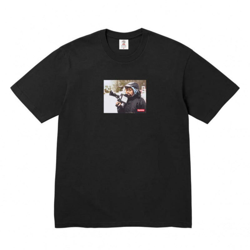 Top version Supreme SS25 Short sleeved T-shirt, trendy street style short sleeved T-shirt (97)