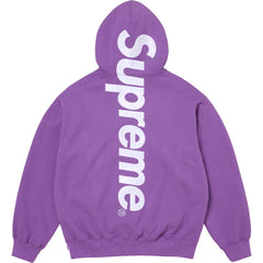 High version Supreme 25SS trendy brand HOODEDSWEATSHIRT big logo with fleece hoodie sweatshirt (86)