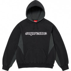 High version Supreme 25SS trendy brand HOODEDSWEATSHIRT big logo with fleece hoodie sweatshirt (29)