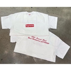 Top version Supreme SS25 Short sleeved T-shirt, trendy street style short sleeved T-shirt (18)