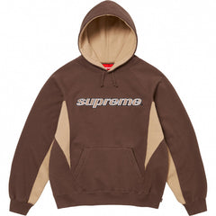 High version Supreme 25SS trendy brand HOODEDSWEATSHIRT big logo with fleece hoodie sweatshirt (30)