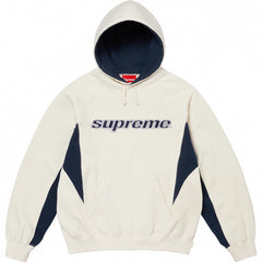 High version Supreme 25SS trendy brand HOODEDSWEATSHIRT big logo with fleece hoodie sweatshirt (31)