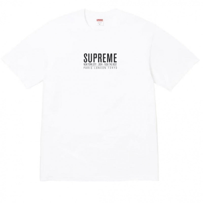 Top version Supreme SS25 Short sleeved T-shirt, trendy street style short sleeved T-shirt (46)