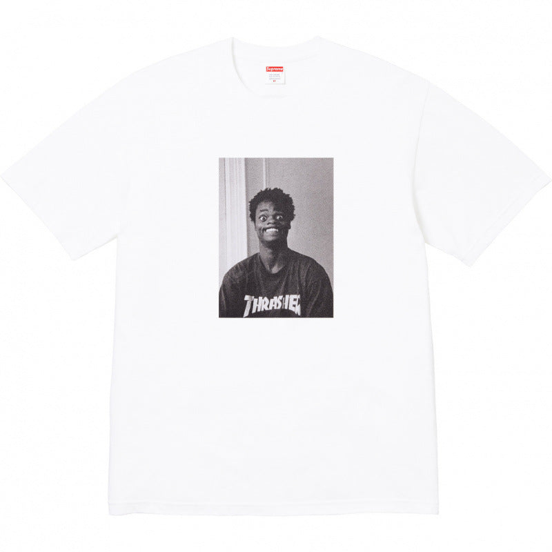 Top version Supreme SS25 Short sleeved T-shirt, trendy street style short sleeved T-shirt (90)