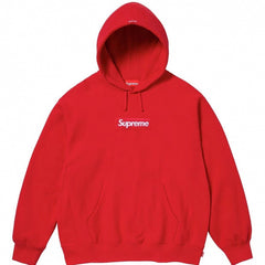 High version Supreme 25SS trendy brand HOODEDSWEATSHIRT big logo with fleece hoodie sweatshirt (33)