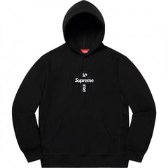 High version Supreme 25SS trendy brand HOODEDSWEATSHIRT big logo with fleece hoodie sweatshirt (16)