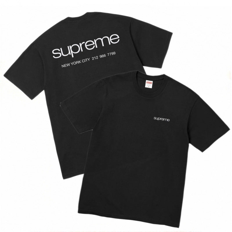 Top version Supreme SS25 Short sleeved T-shirt, trendy street style short sleeved T-shirt (65)