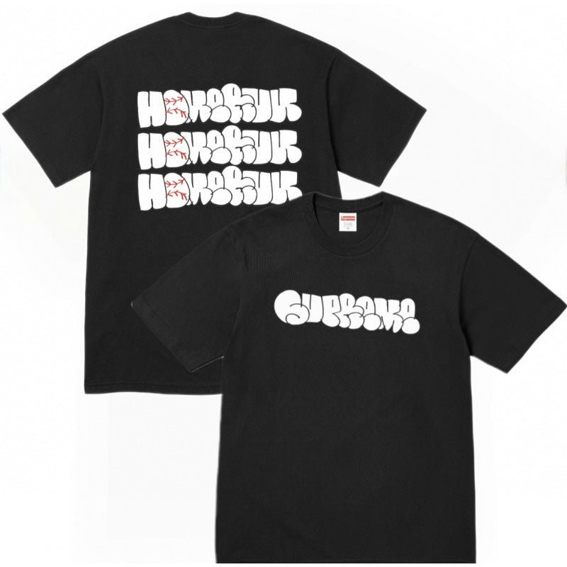 Top version Supreme SS25 Short sleeved T-shirt, trendy street style short sleeved T-shirt (67)