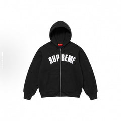 High version Supreme 25SS trendy brand HOODEDSWEATSHIRT big logo with fleece hoodie sweatshirt (22)