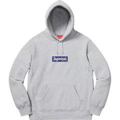 High version Supreme 25SS trendy brand HOODEDSWEATSHIRT big logo with fleece hoodie sweatshirt (15)