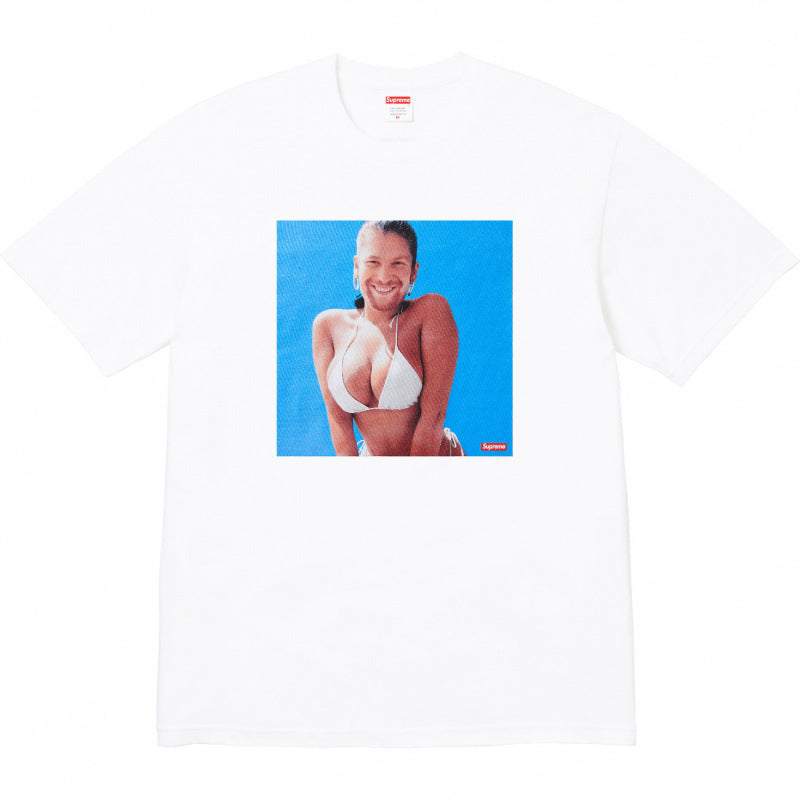 Top version Supreme SS25 Short sleeved T-shirt, trendy street style short sleeved T-shirt (92)