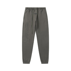FW23 Embossed Relief Hoodie / Pants / Set - Gray