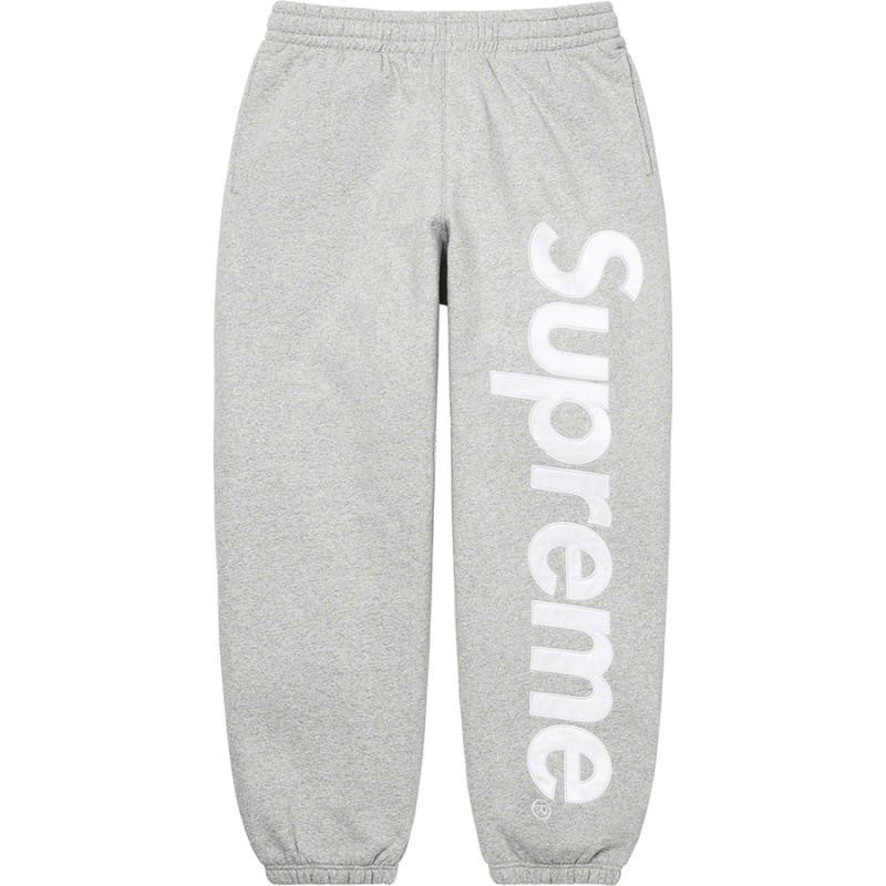 25ssSupremeSatinAppliquéHoodedSweatshirt连帽卫衣裤子 (19)