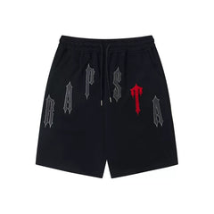 Trapstar Loose Cotton Shorts Black