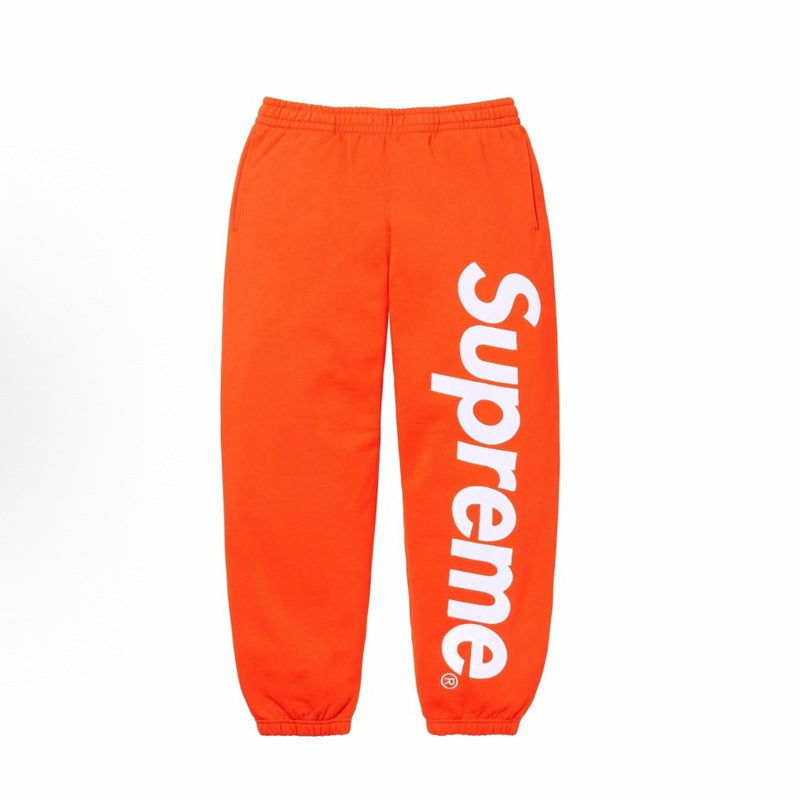 25ssSupremeSatinAppliquéHoodedSweatshirt连帽卫衣裤子 (11)
