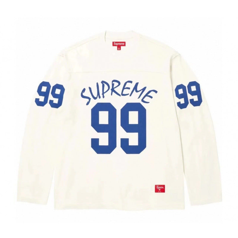 High version Supreme 25SS trendy brand HOODEDSWEATSHIRT big logo with fleece hoodie sweatshirt (50)