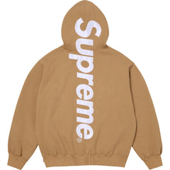 High version Supreme 25SS trendy brand HOODEDSWEATSHIRT big logo with fleece hoodie sweatshirt (85)