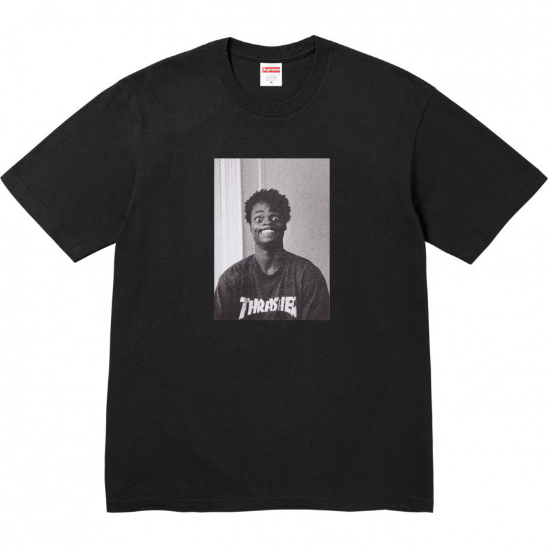Top version Supreme SS25 Short sleeved T-shirt, trendy street style short sleeved T-shirt (89)