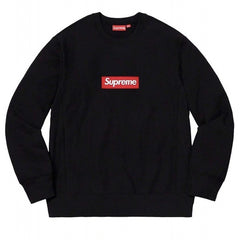 High version Supreme 25SS trendy brand HOODEDSWEATSHIRT big logo with fleece hoodie sweatshirt (45)
