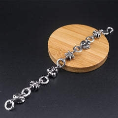 Chrome Hearts retro cross six-pointed star bracelet