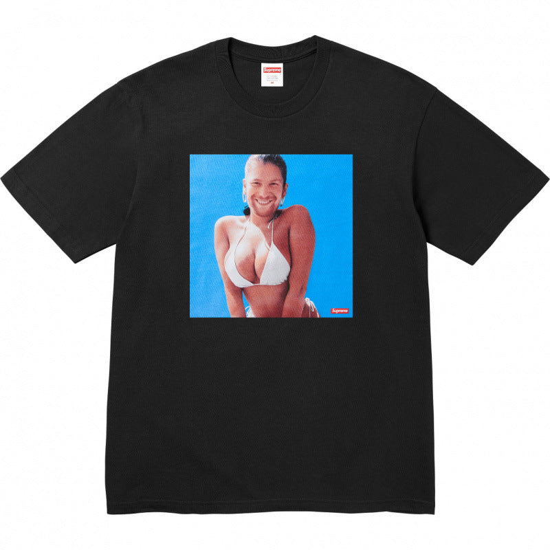 Top version Supreme SS25 Short sleeved T-shirt, trendy street style short sleeved T-shirt (91)