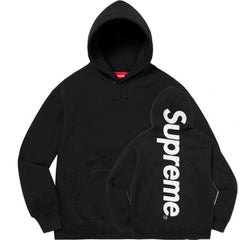 High version Supreme 25SS trendy brand HOODEDSWEATSHIRT big logo with fleece hoodie sweatshirt (1)