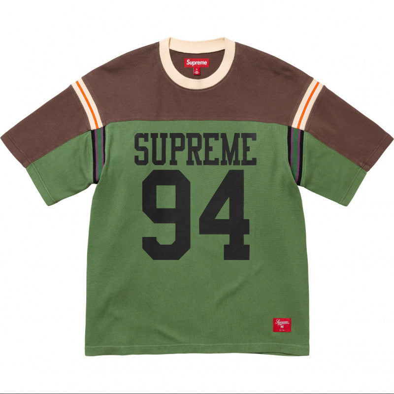 Top version Supreme SS25 Short sleeved T-shirt, trendy street style short sleeved T-shirt (4)