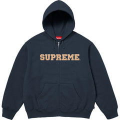 High version Supreme 25SS trendy brand HOODEDSWEATSHIRT big logo with fleece hoodie sweatshirt (95)