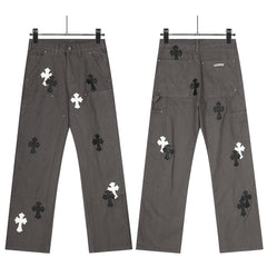 Chrome-Hearts NEW Pants 8165