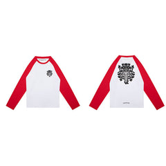 CHROME-HEARTS Men's Long-Sleeve T-shirt Sweatshirt K9001