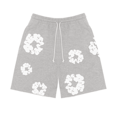 Denim Tears The Cotton Wreath Shorts 'Grey'
